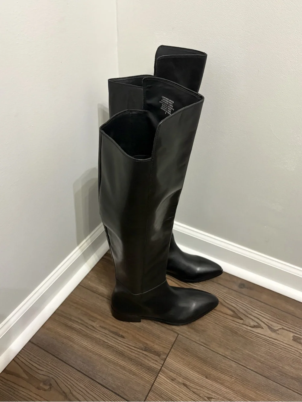 Seychelles Black Over-the-Knee Pointed Toe Boots New without Box